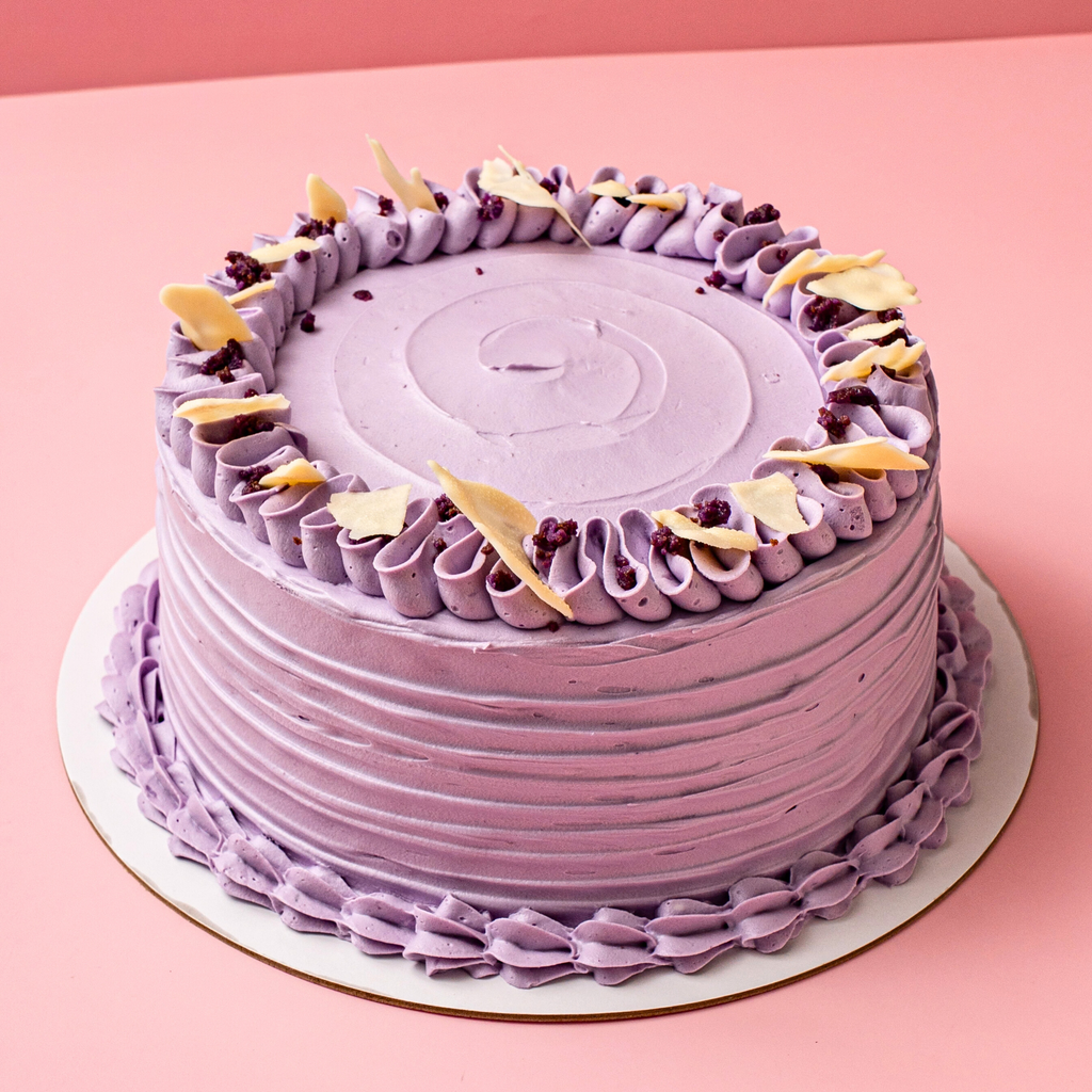 Ube Velvet Cake