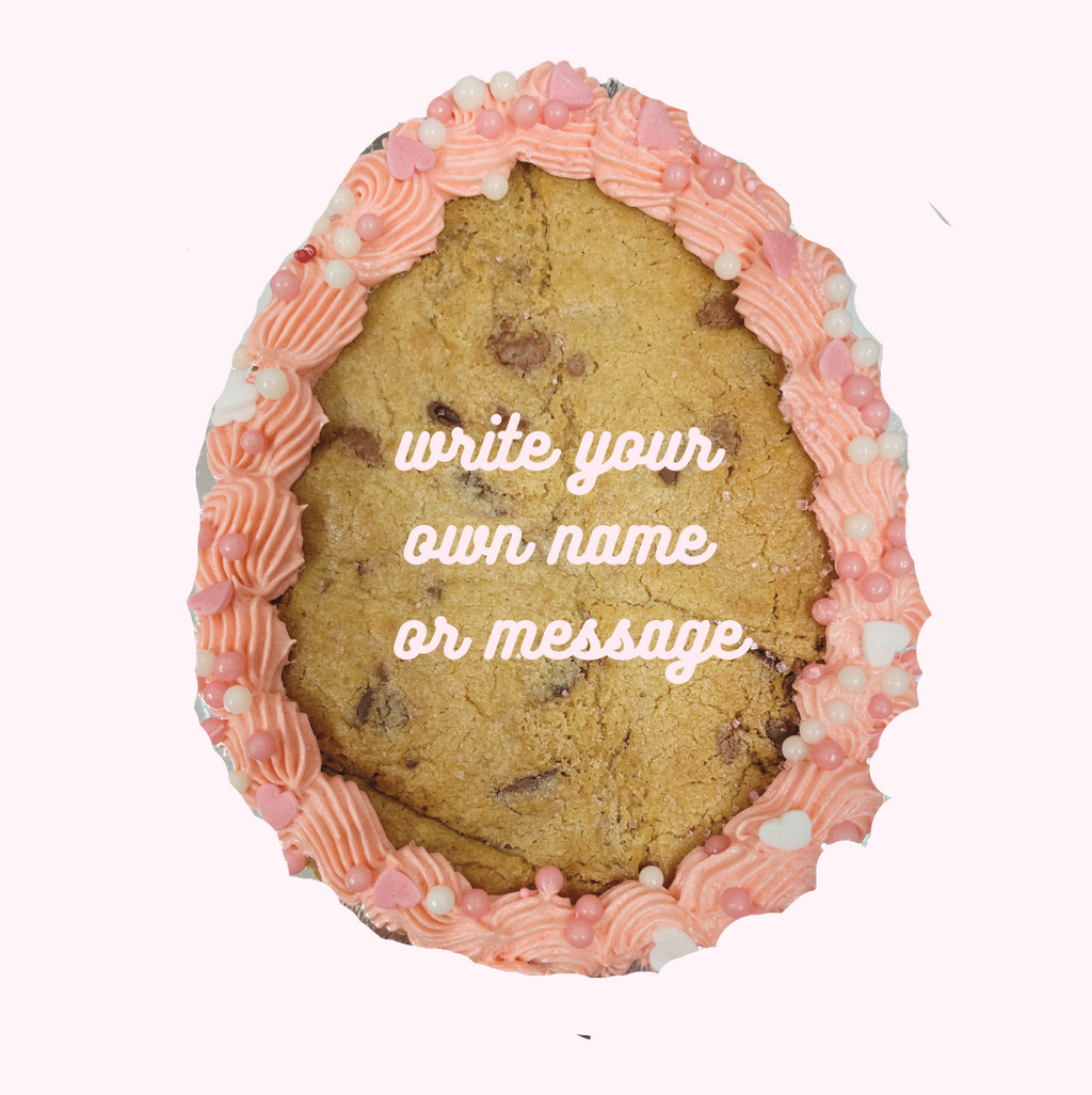 Personalized Giant Easter Egg Cookie