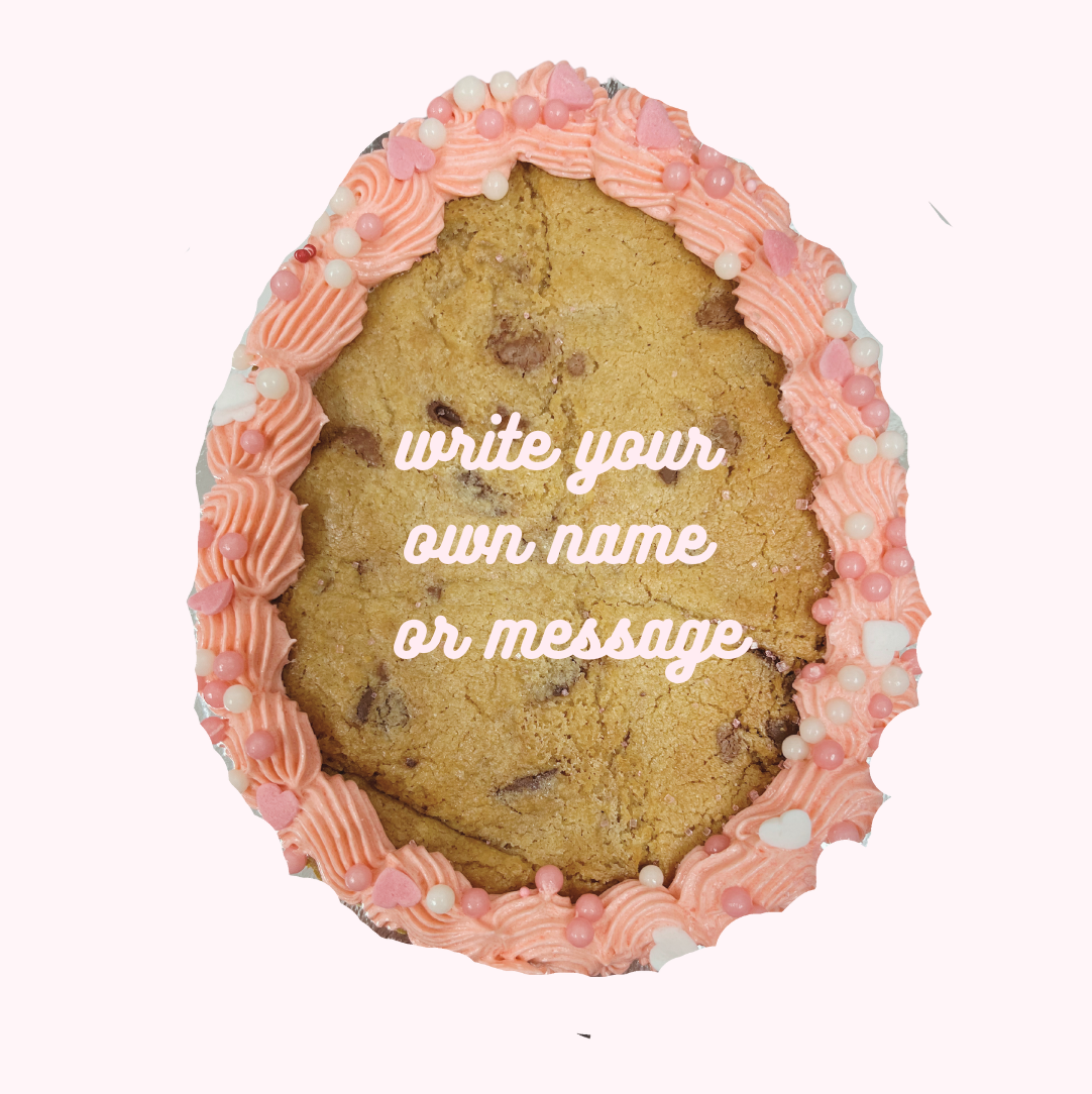 Personalized Giant Easter Egg Cookie