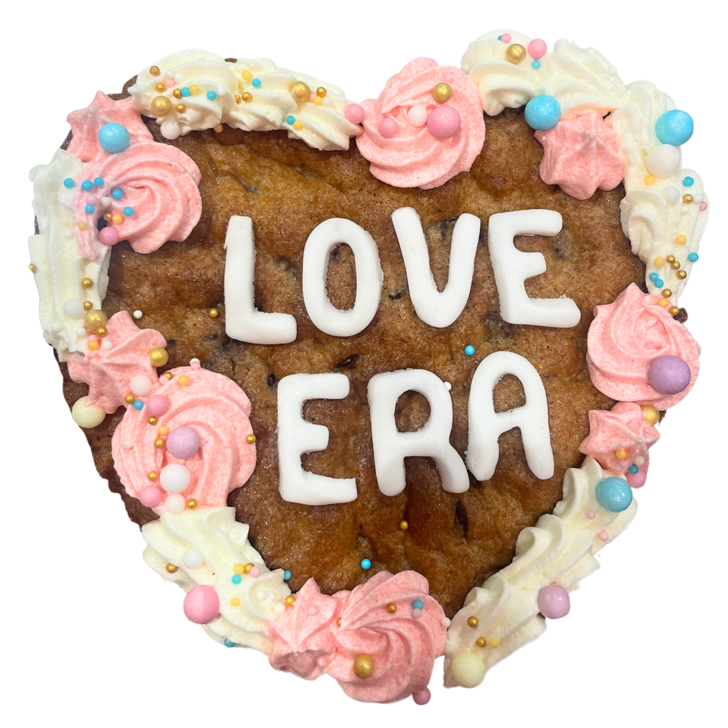 Personalized Giant Heart Cookie