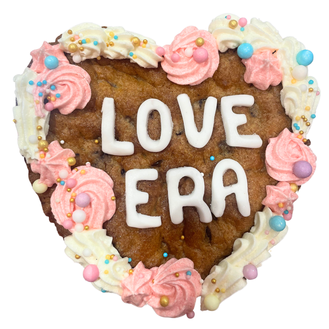 Personalized Giant Heart Cookie